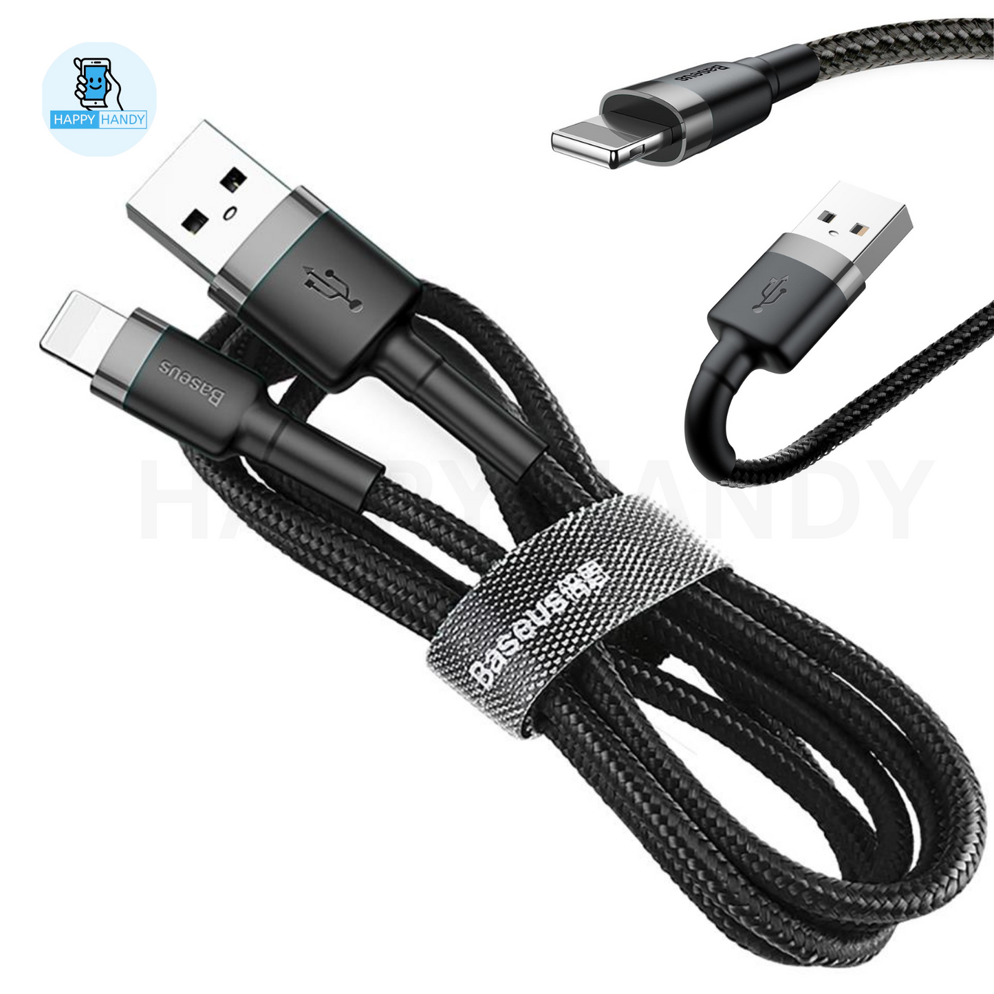 Baseus Ladekabel für Apple iPhone (300cm, grau)