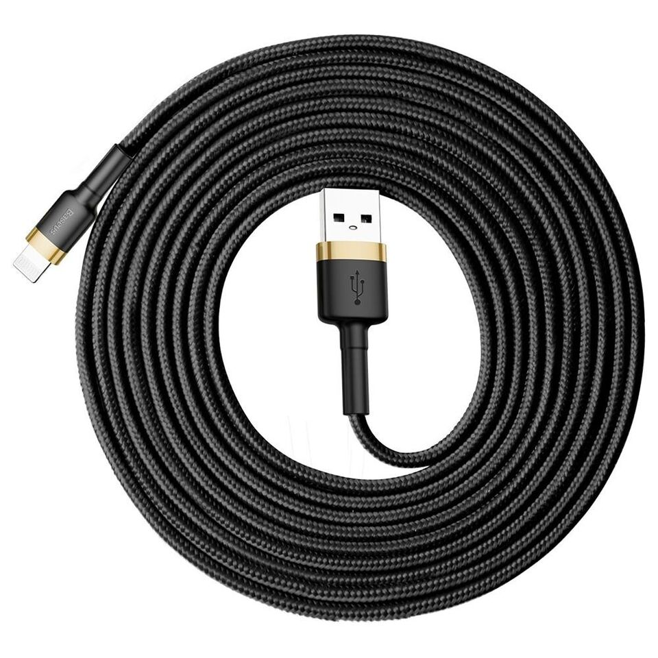 Baseus Ladekabel für Apple iPhone (300cm, gold)