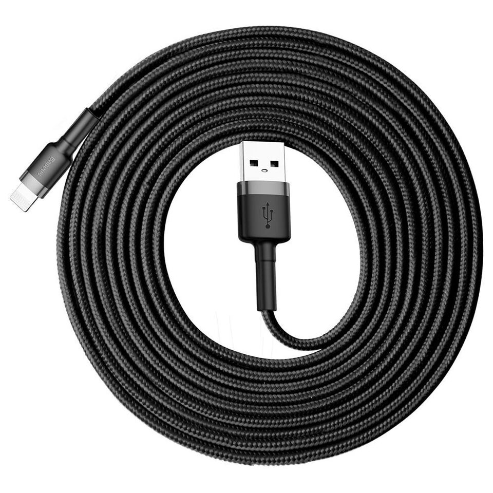 Baseus Ladekabel für Apple iPhone (300cm, grau)